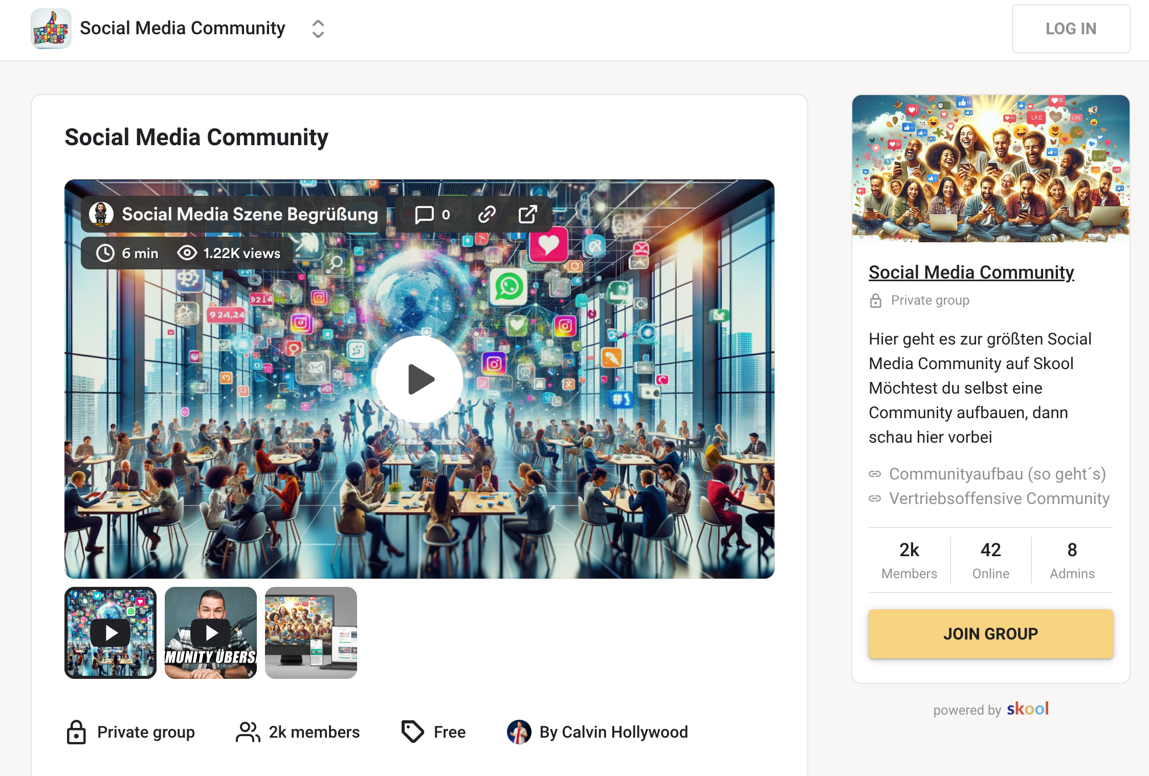 Die besten deutschsprachigen Skool Communities