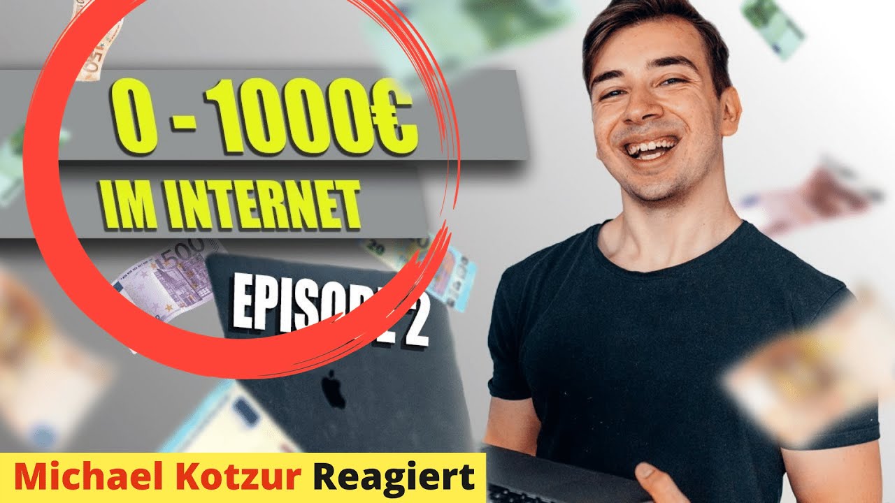 Von 0 zu 1000€ im Internet (Online Geld verdienen Selbstexperiment) [Reaction] Dominik Lebersorger