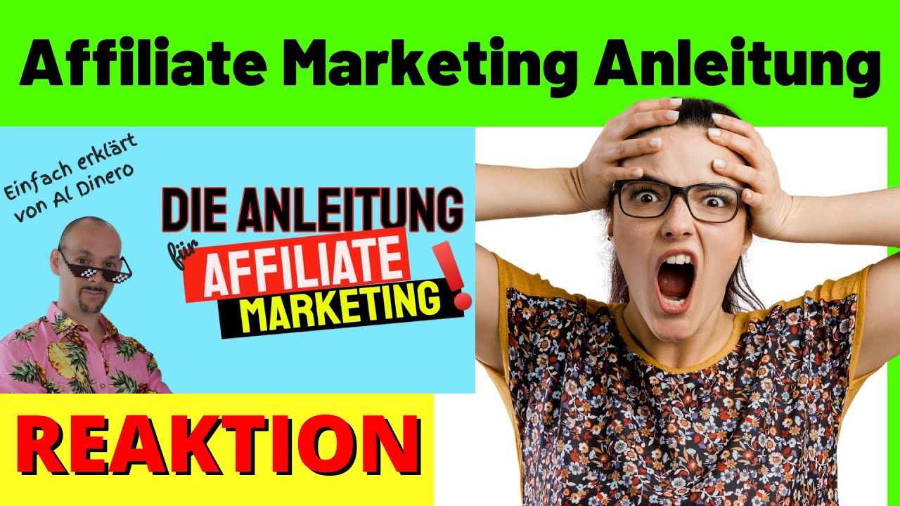 Die Affiliate Marketing Anleitung ✅ Affiliate Marketing für Anfänger [Michael Reagiertauf]